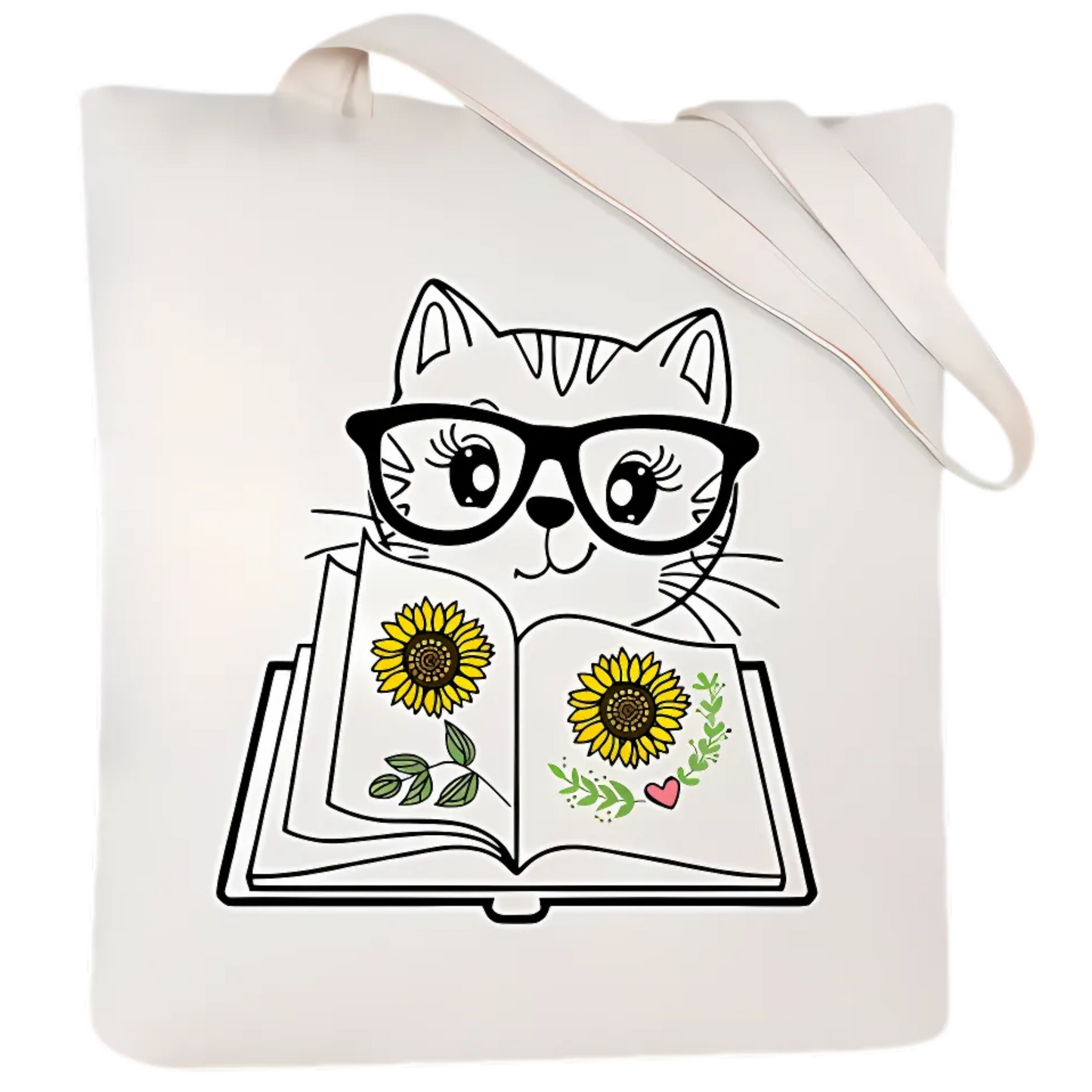 Handmade Cat Tote Bag