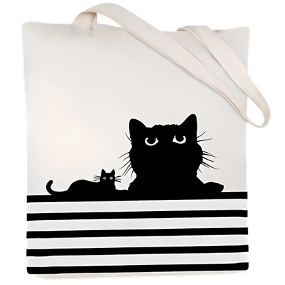Handmade Cat Tote Bag