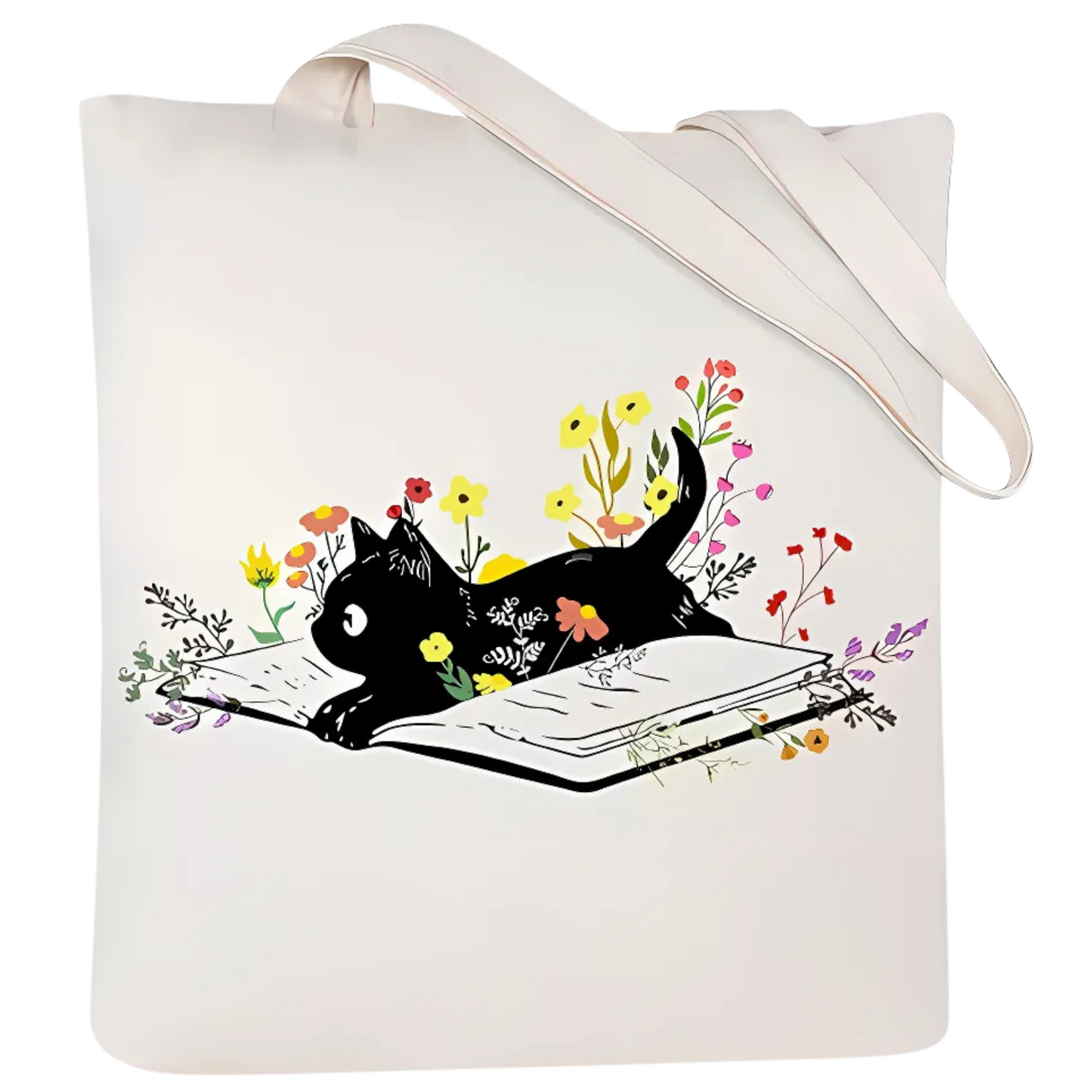 Handmade Cat Tote Bag