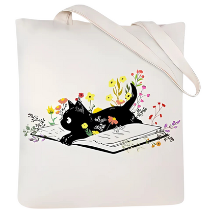 Handmade Cat Tote Bag